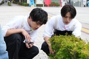 原嘉孝と橋本将生の「野菜チーム」。(c)フジテレビ
