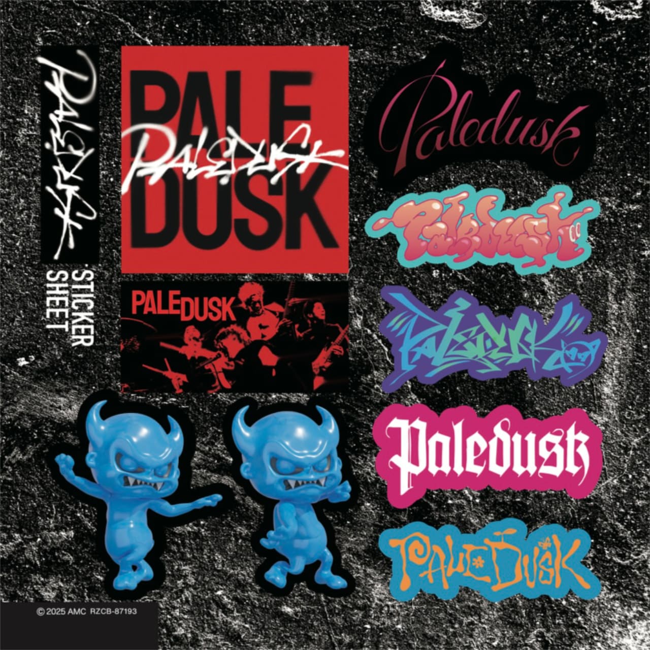 Paledusk「PALEDUSK」通常盤初回特典ステッカー（絵柄B） - Paledusk初
