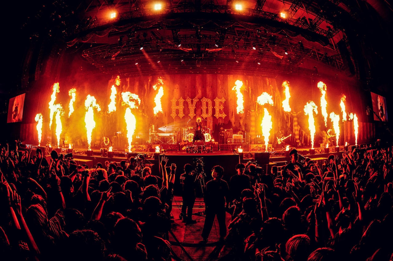 HYDE [INSIDE] LIVE 2025 WORLD TOUR -JAPAN FINAL-」の様子。 - HYDE