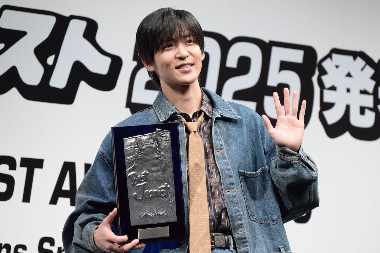 Snow Man目黒蓮「ベストジーニスト」連覇で“ワンちゃん”と目指せ殿堂入り、「Blue Jeans」輝いたHANAも栄冠