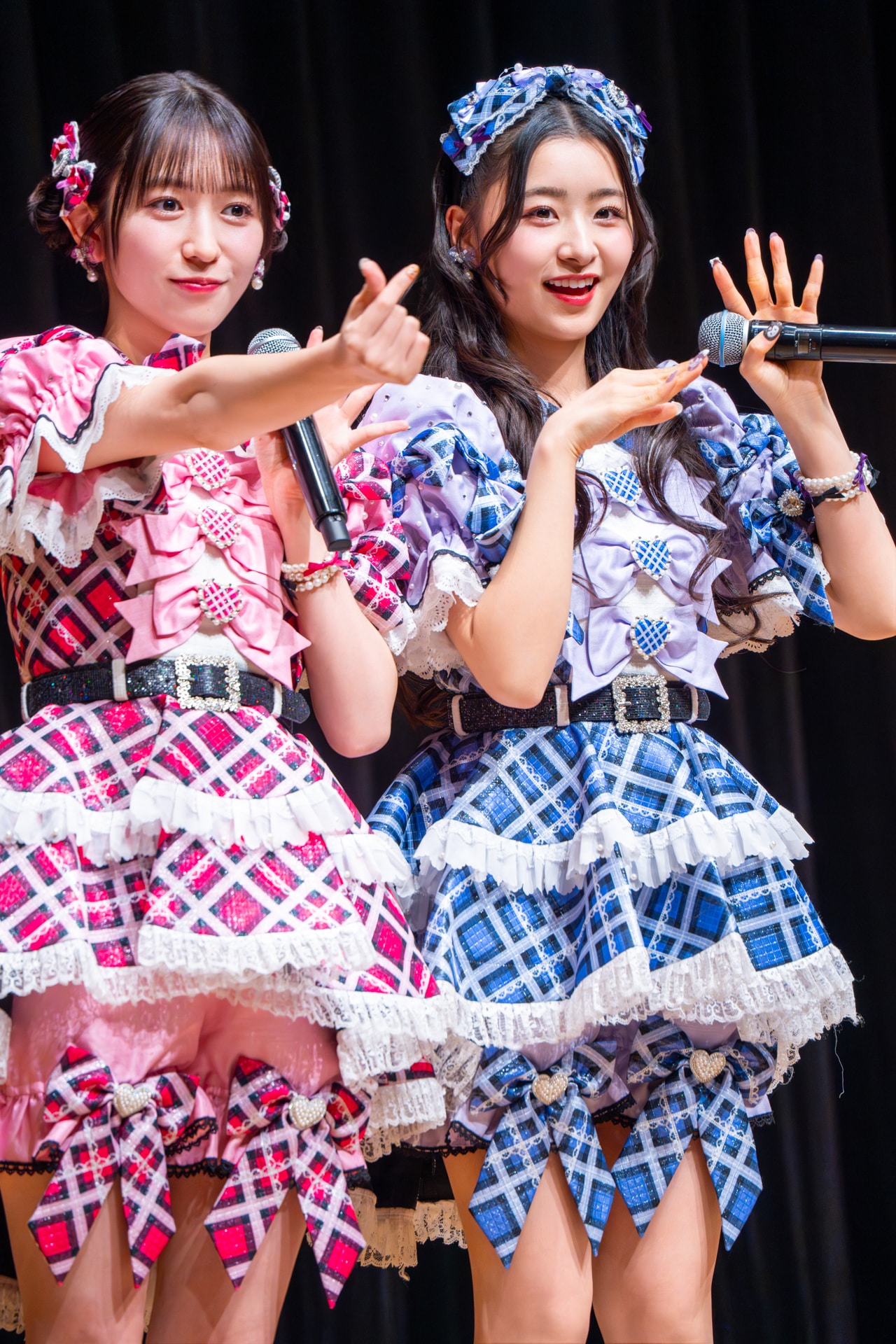 左から小泉遥香、杏ジュリア。 - 超ときめき♡宣伝部、ファンに感謝の