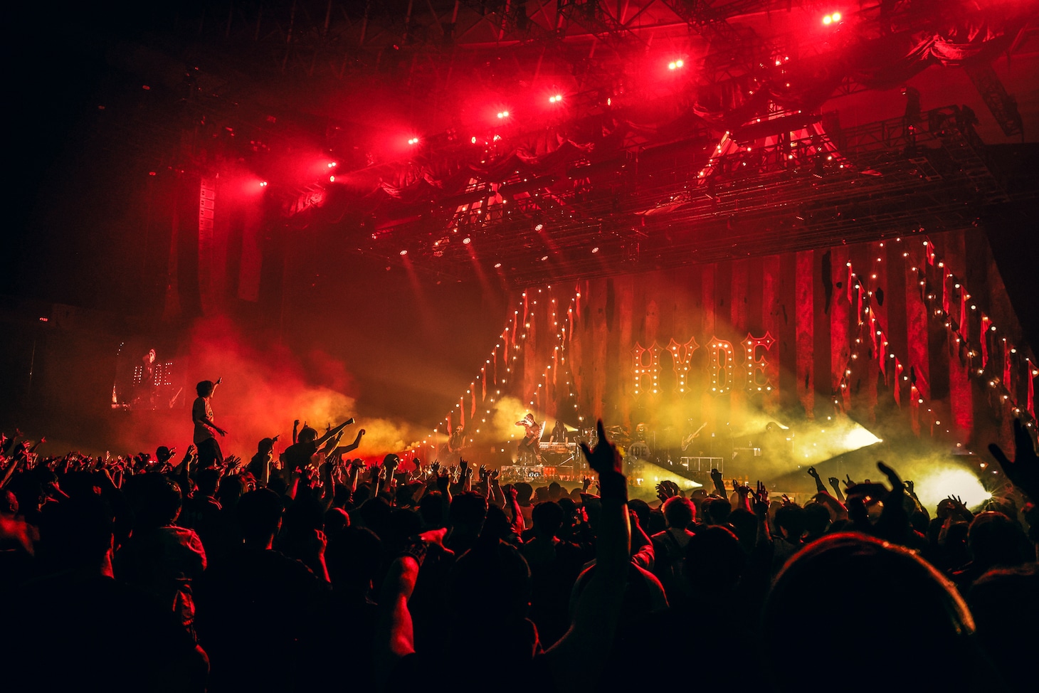 「HYDE [INSIDE] LIVE 2025 WORLD TOUR -JAPAN FINAL-」の様子。