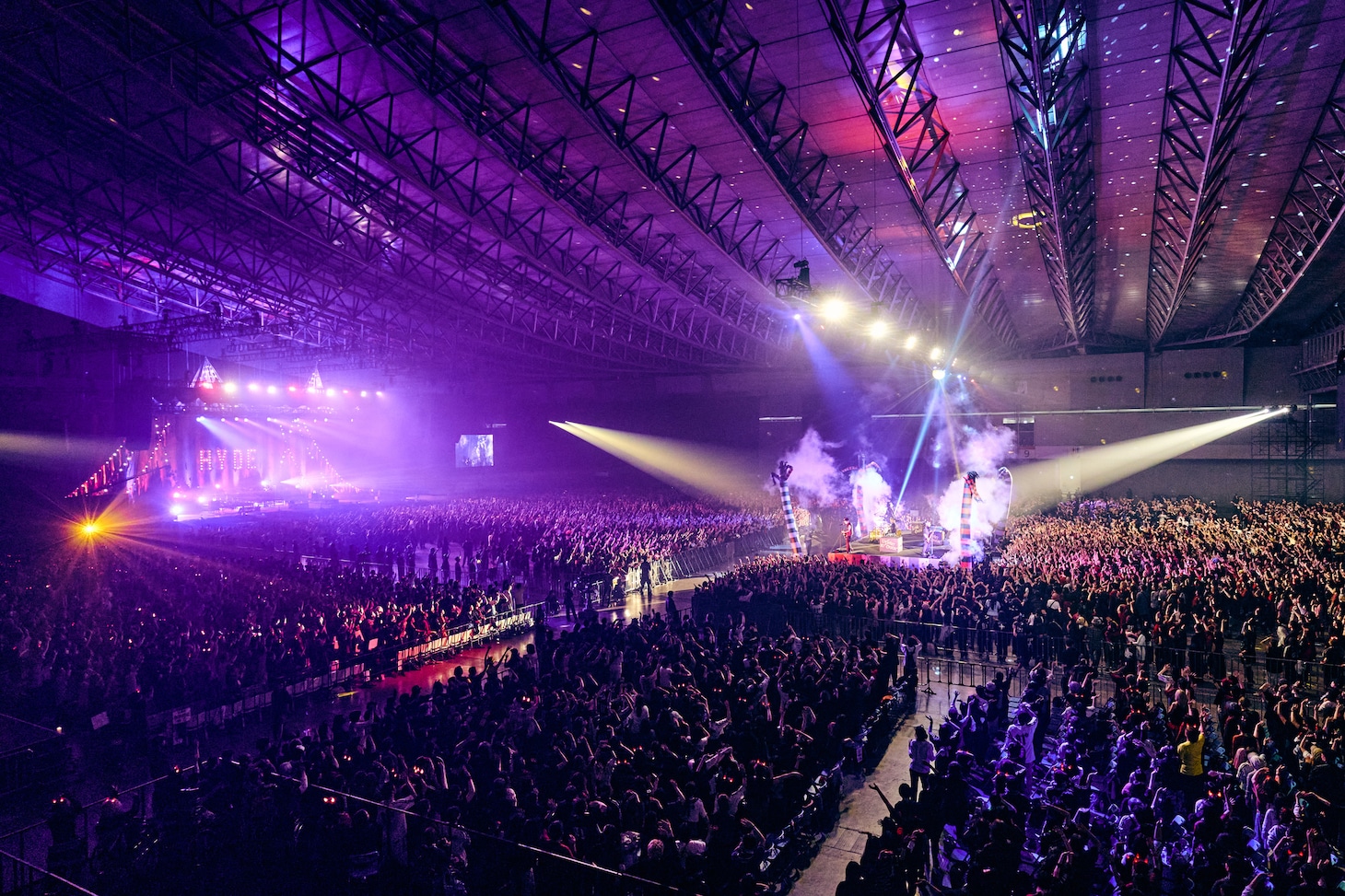 「HYDE [INSIDE] LIVE 2025 WORLD TOUR -JAPAN FINAL-」の様子。