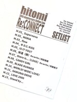 「hitomi 30th Anniversary Online Live『Re:CONNECT』」セットリスト