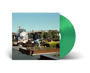 サニーデイ・サービス「サニービート」アナログ盤ジャケットと“サニーグリーンVinyl仕様”の盤面。