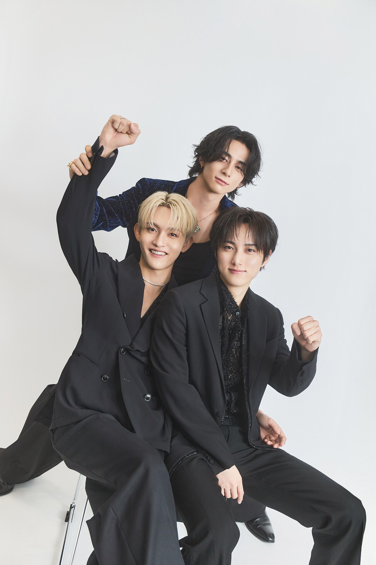 左から田島将吾、西洸人、尾崎匠海。（撮影：曽我美芽） [画像