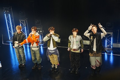 「CORTIS The 1st EP [COLOR OUTSIDE THE LINES] 発売記念ショーケース」の様子。