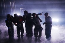 「CORTIS The 1st EP [COLOR OUTSIDE THE LINES] 発売記念ショーケース」の様子。