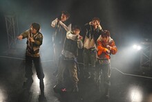 「CORTIS The 1st EP [COLOR OUTSIDE THE LINES] 発売記念ショーケース」の様子。