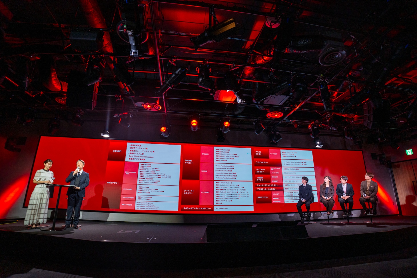 「MUSIC AWARDS JAPAN 2026」記者発表会の様子。