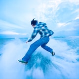 YOGEE NEW WAVES「BLUE DIVER」配信ジャケット