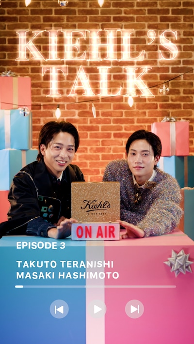 「KIEHL'S TALK EPISODE 3」より。