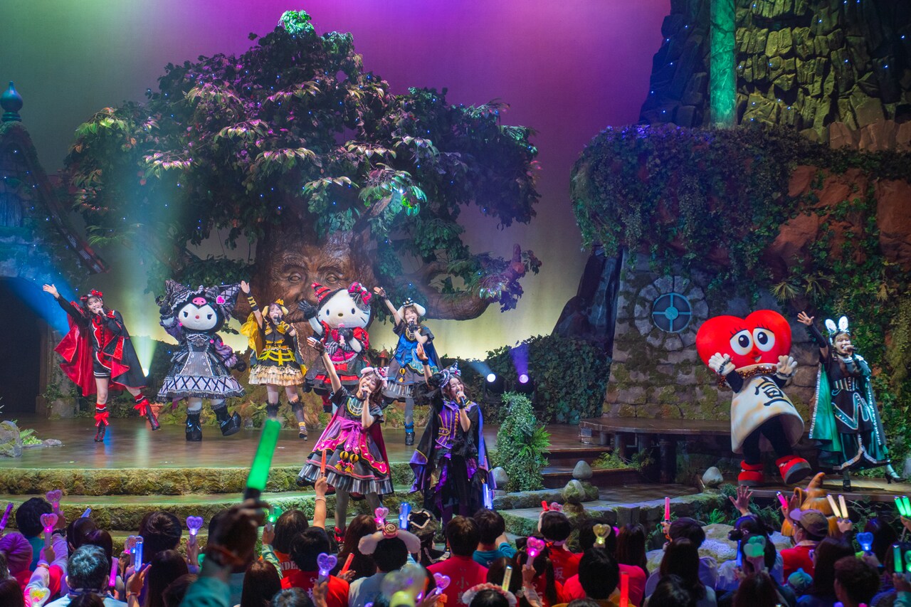 超ときめき♡宣伝部がサンリオピューロランドでハロウィンライブ開催