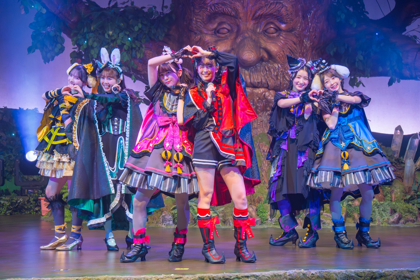 「超ときめき♡宣伝部×PUROHALLOWEENスペシャルイベント ときめき魔女っ子ハロウィーン♡ライブ♪」の様子。