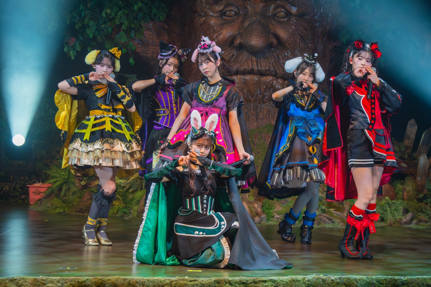 「超ときめき♡宣伝部×PUROHALLOWEENスペシャルイベント ときめき魔女っ子ハロウィーン♡ライブ♪」の様子。