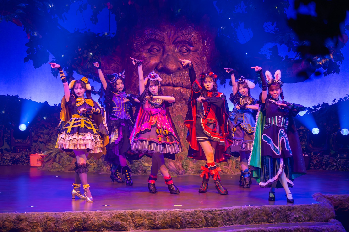 「超ときめき♡宣伝部×PUROHALLOWEENスペシャルイベント ときめき魔女っ子ハロウィーン♡ライブ♪」の様子。