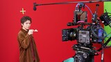 岸優太（Number_i）が出演する池田模範堂「ヒビケアシリーズ」新テレビCM「岸優太と巨大な手」のワンシーン。