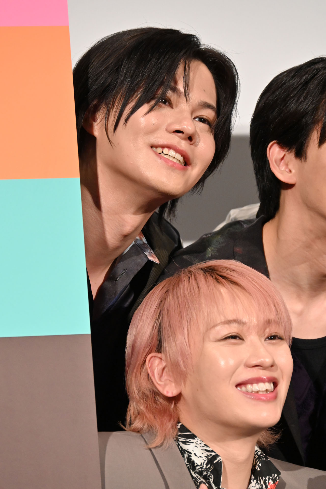 手前からシューヤ、カイ。