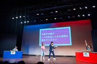 鍛治島彩（アップアップガールズ（２））と里仲菜月（Task have Fun）に出されたお題。