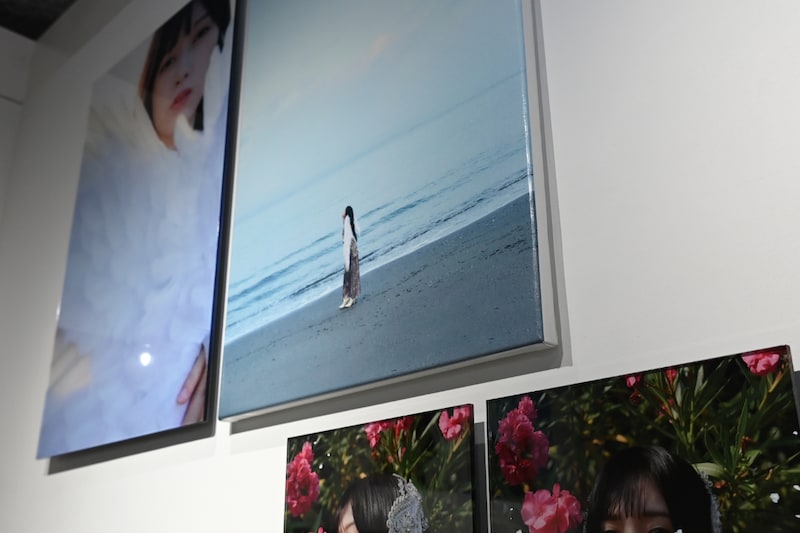 「Wings:あひるの夢」より「lens」ブースの様子。