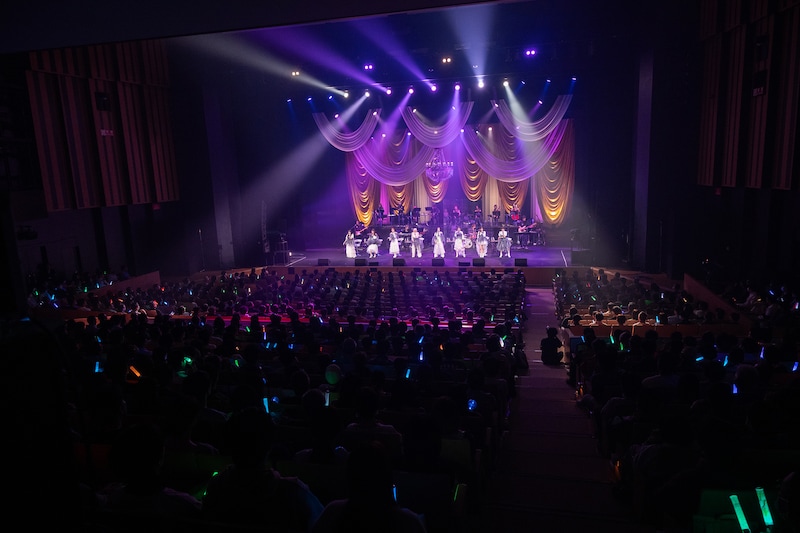 私立恵比寿中学「ちゅうおん2025」の様子。