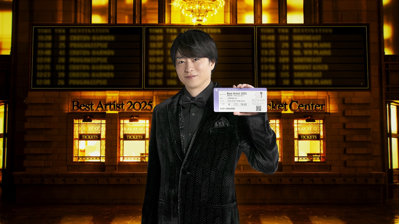 「ベストアーティスト2025」総合司会の櫻井翔。©日本テレビ