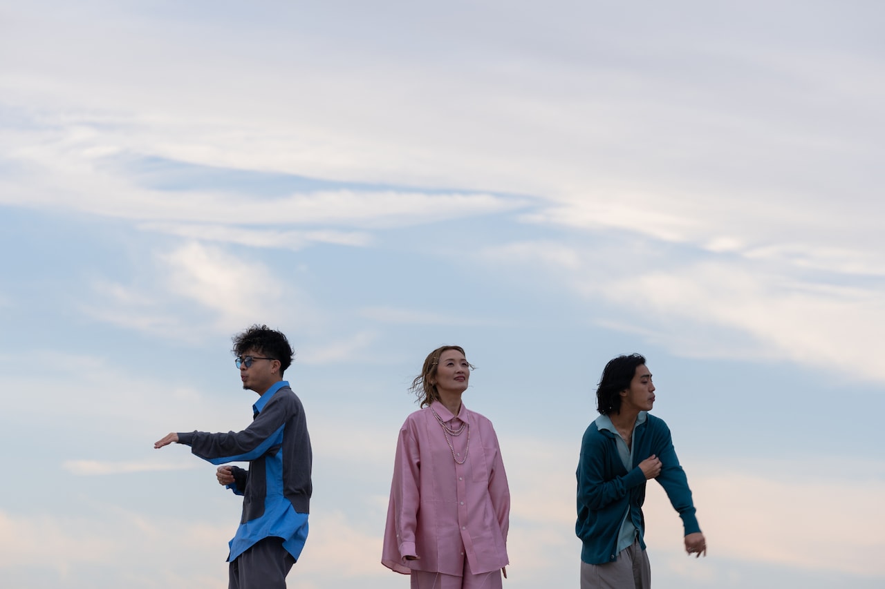 RUNG HYANG「Skyfy」ミュージックビデオの撮影風景。