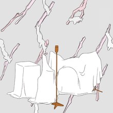 スカート「アナザー・ストーリー」アナログ盤ジャケット