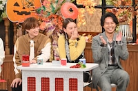 左から宮田俊哉、滝沢カレン、藤ヶ谷太輔。©テレビ朝日