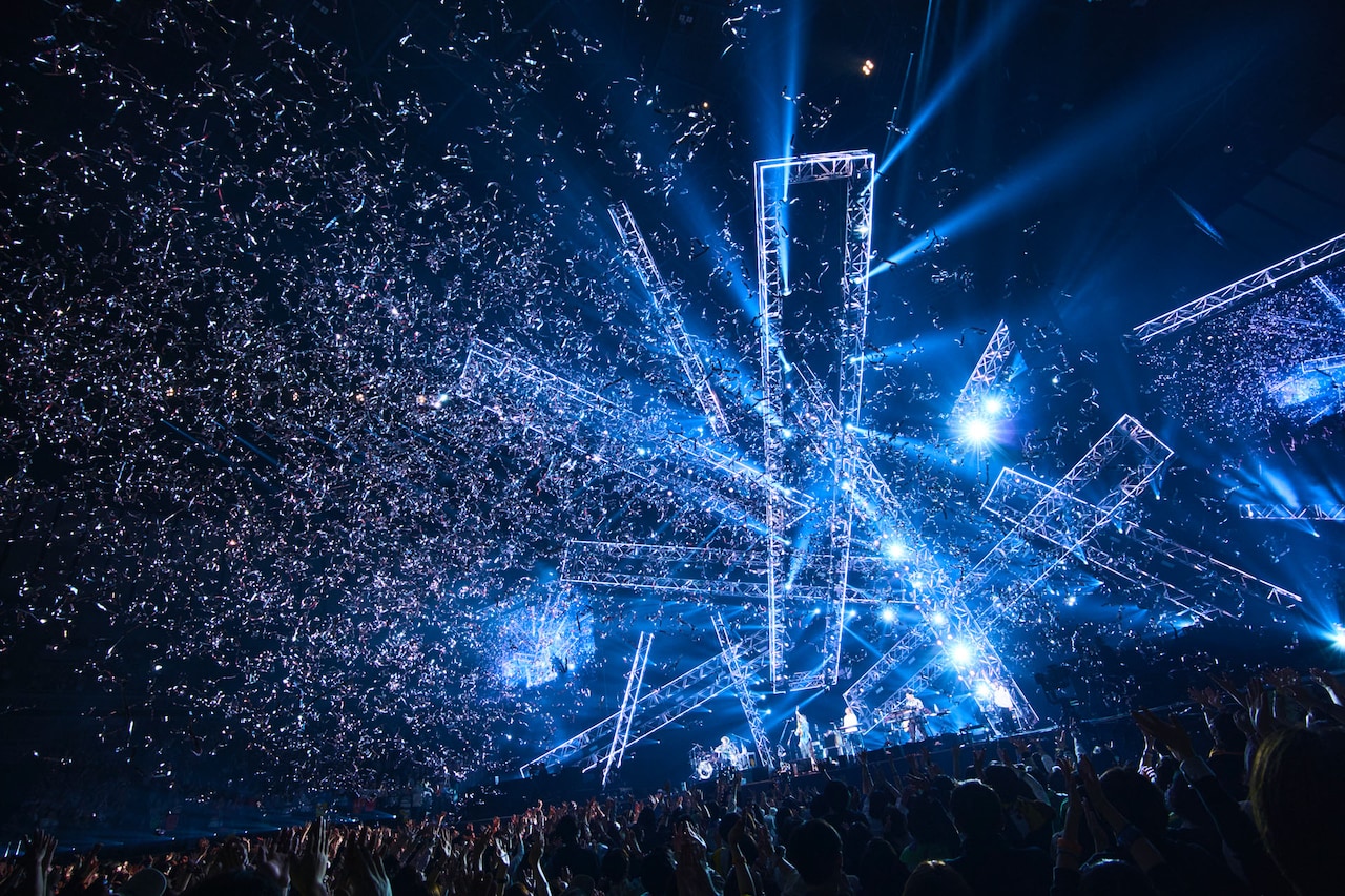 UNISON SQUARE GARDENファンクラブ10周年ライブ、満員のKアリーナで