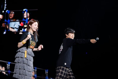 市來玲奈アナウンサーとバカリズム。