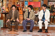 左から石崎ひゅーい、斎藤宏介（UNISON SQUARE GARDEN、TenTwenty）、熊木幸丸（Lucky Kilimanjaro）。©テレビ朝日