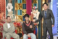 「キントレ」でのバイト体験で「めちゃくちゃ怒られた」と語る髙橋海人（King & Prince）（中央）。©日本テレビ