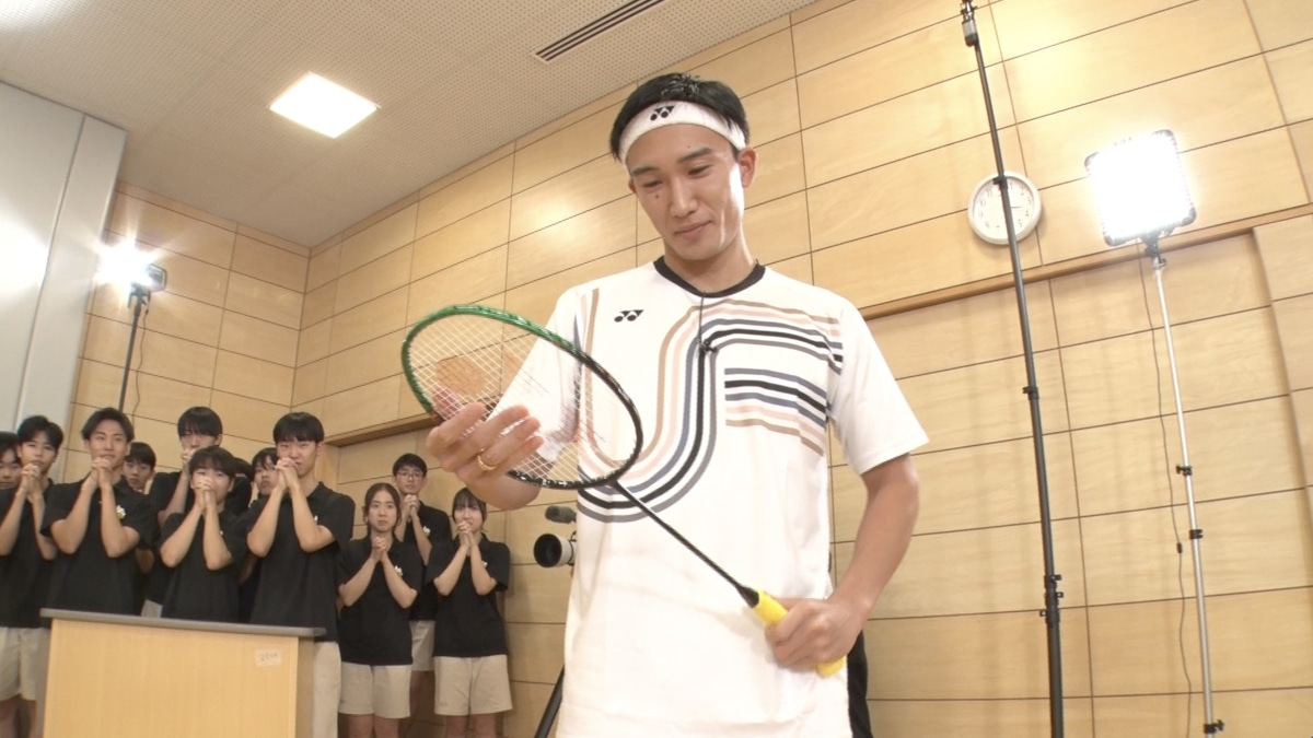 桃田賢斗選手 ©TBS