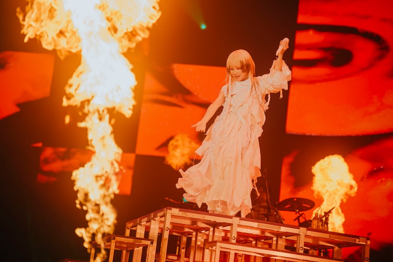 「Reol Oneman Live『美辞学』 in YOKOHAMA ARENA」の様子。（撮影：横山マサト）