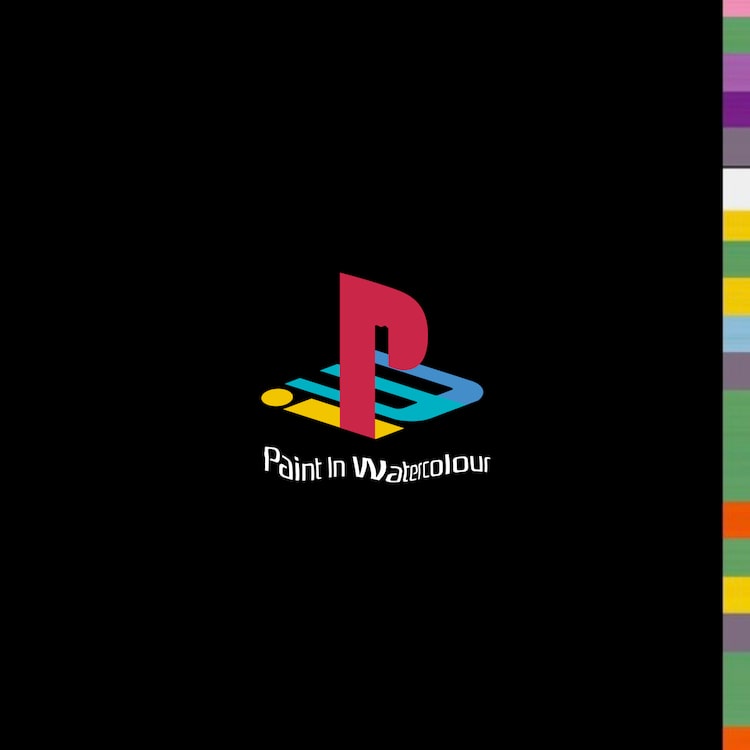 paint in watercolour「shimano」ジャケット