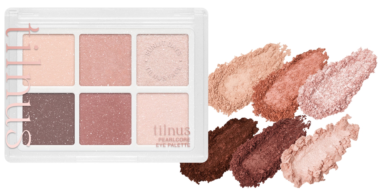 tilnus「パールコア アイパレット」のデイライトヴェール。