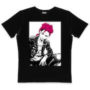 hide×片岡人生・近藤一馬コラボTシャツのデザイン。