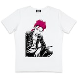 hide×片岡人生・近藤一馬コラボTシャツのデザイン。
