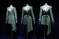 大阪・関西万博NTTパビリオン「IOWN×Perfume」衣装。コンセプトアルバムの世界観に合わせて、軍服がモチーフになっている。