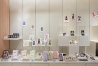 「Perfume COSTUME MUSEUM FINAL EDITION」グッズ販売エリア。