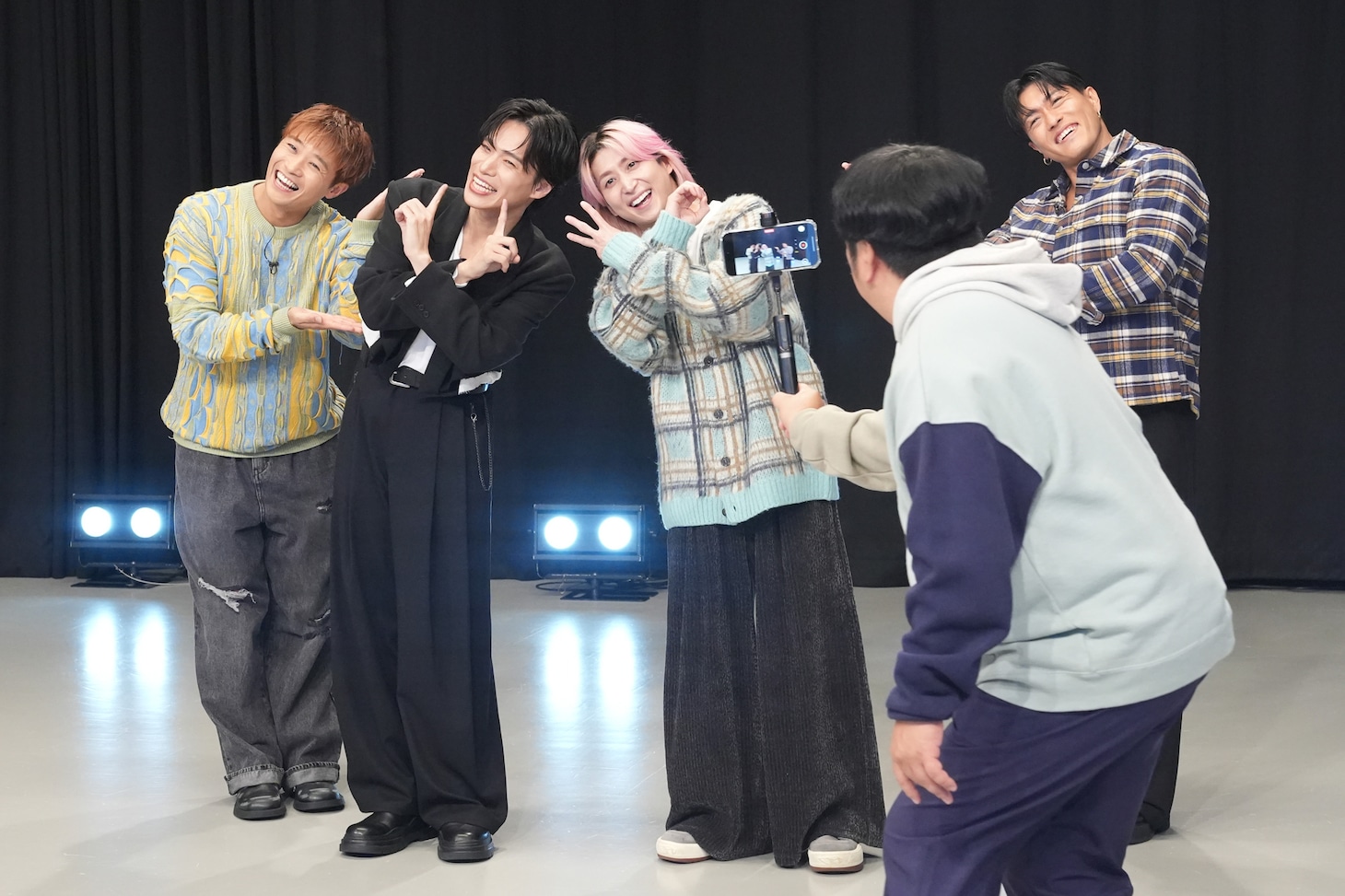 「サクサクヒムヒム ☆推しの降る夜☆」の様子。 ©日本テレビ