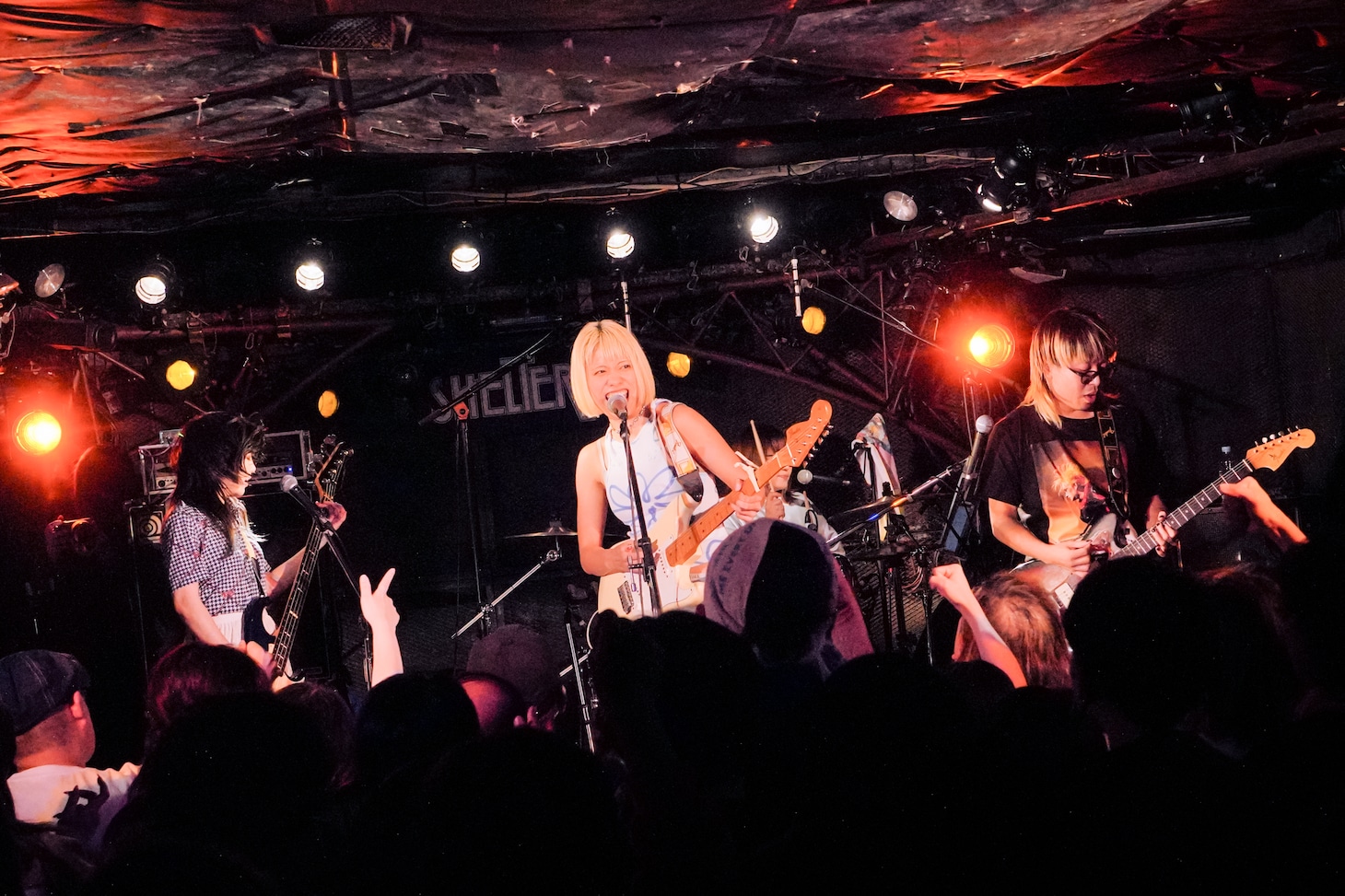 岸本ゆめの「避難囂囂」の様子。