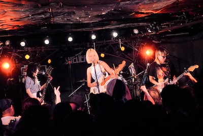 岸本ゆめの「避難囂囂」の様子。