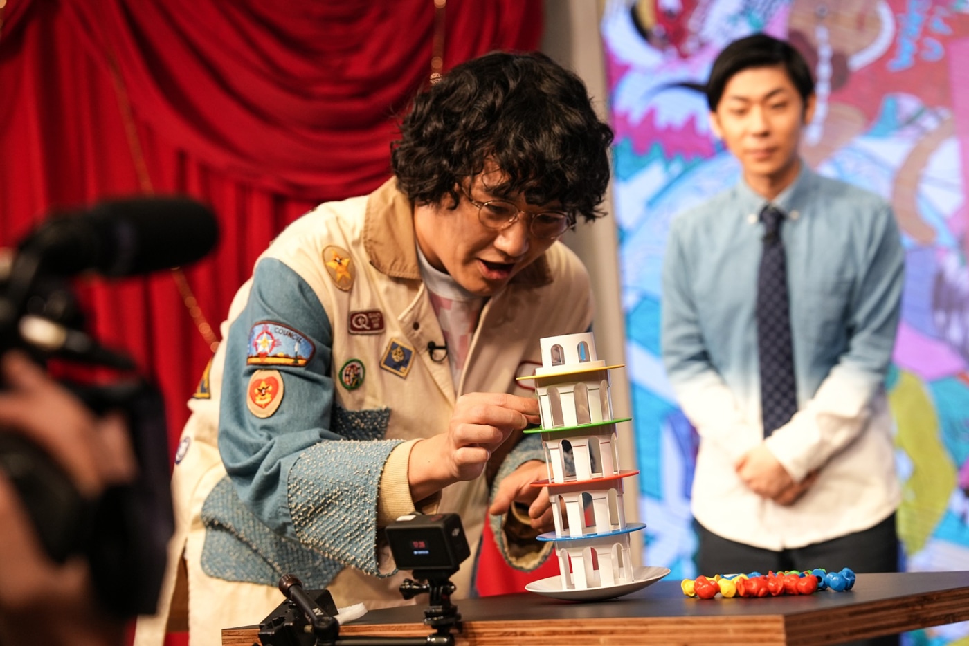 「V.I.P. ーマカロニえんぴつー」の様子。