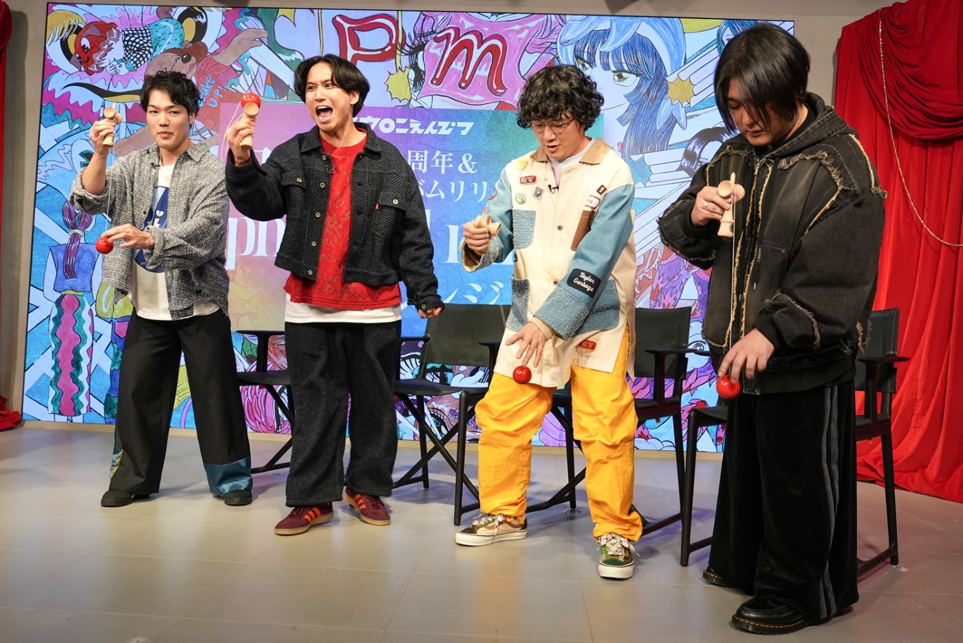 「V.I.P. ーマカロニえんぴつー」の様子。