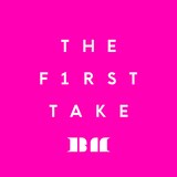 BABYMONSTERとのコラボデザイン仕様「THE FIRST TAKE」ロゴ。