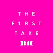 BABYMONSTERとのコラボデザイン仕様「THE FIRST TAKE」ロゴ。
