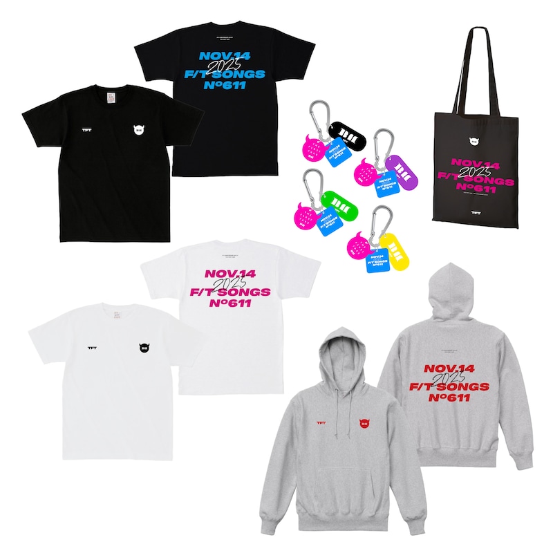 BABYMONSTERと「THE FIRST TAKE」のコラボグッズ。