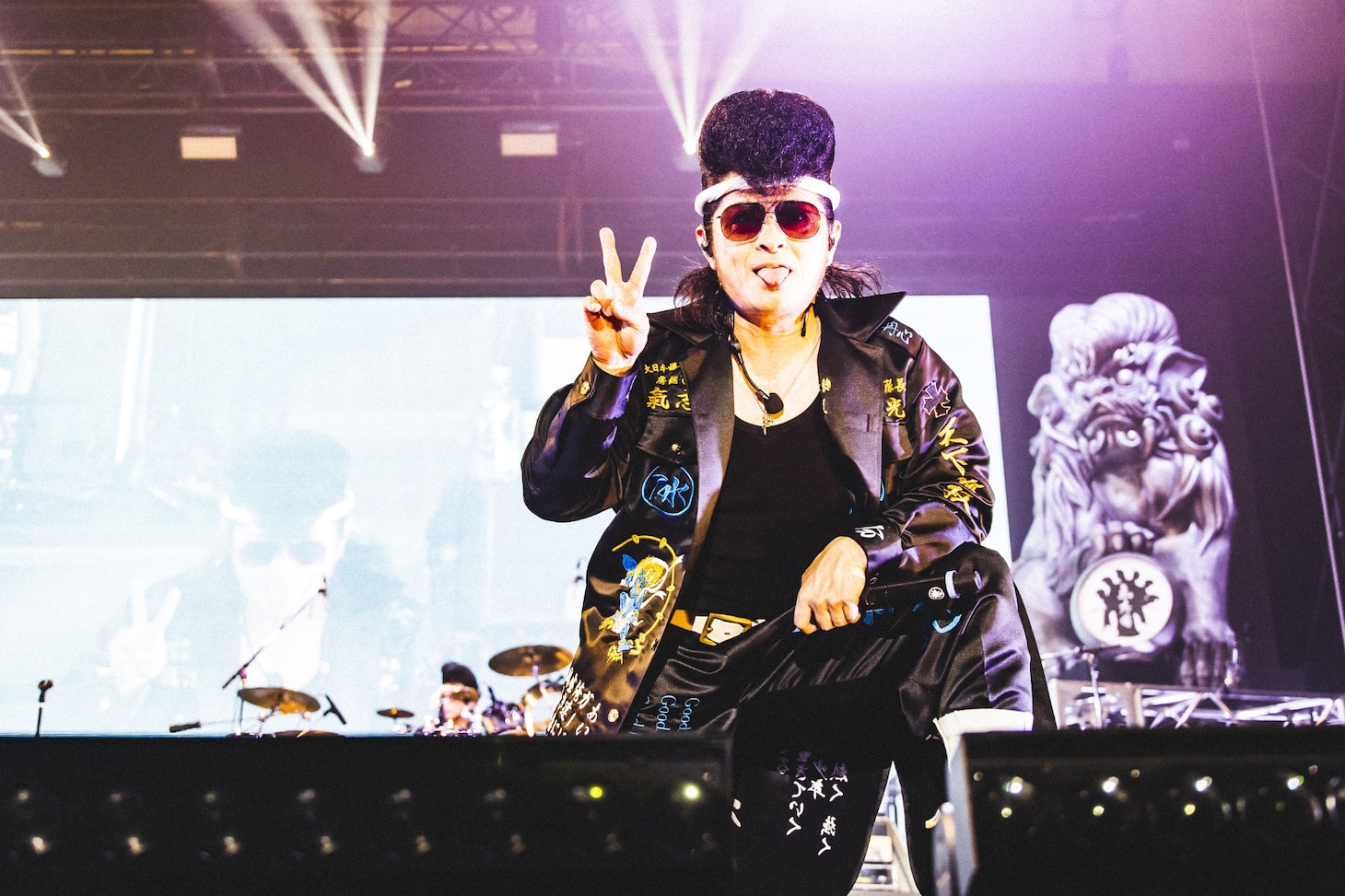 早乙女光（Dance,  Scream / 氣志團）（撮影：青木カズロー）